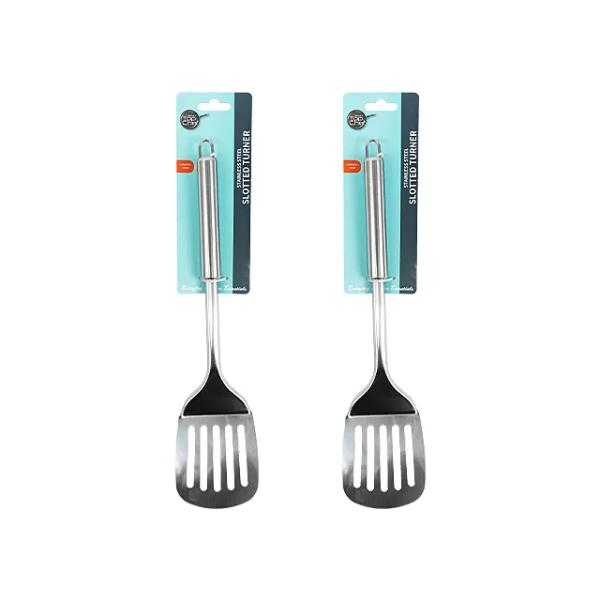 Stainless Steel Slotted Turner - 37.5cm