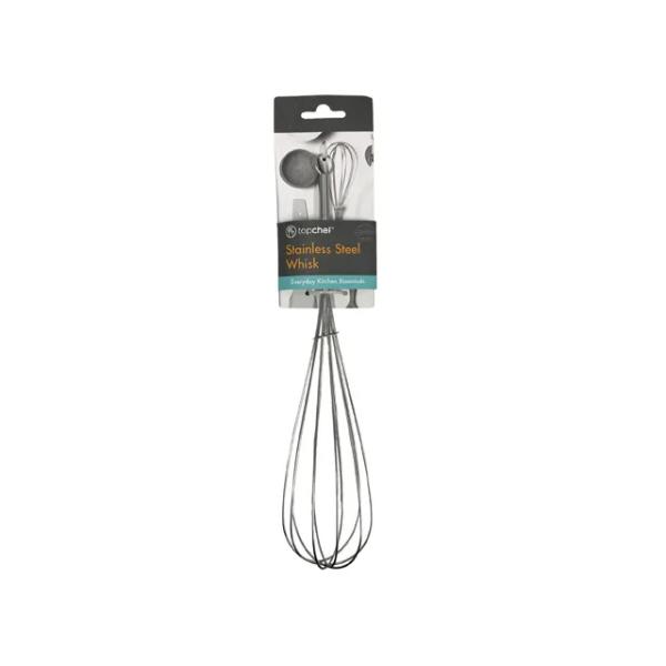 Stainless Steel Matt Whisk - 30cm x 6cm x 6cm