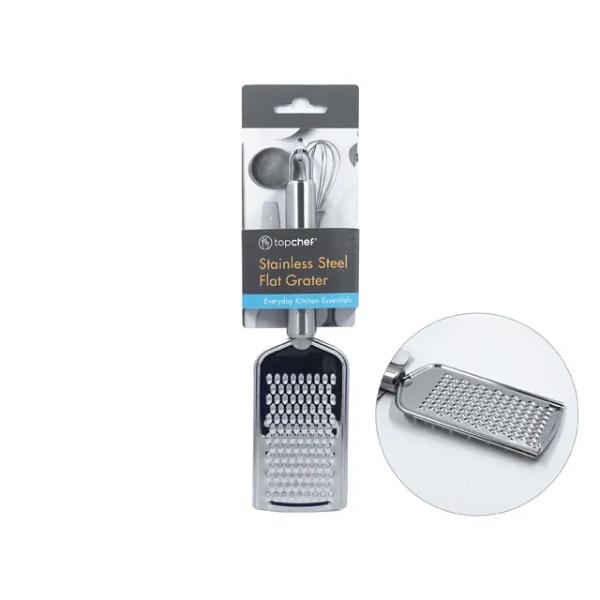 Stainless Steel Grater Flat - 24cm
