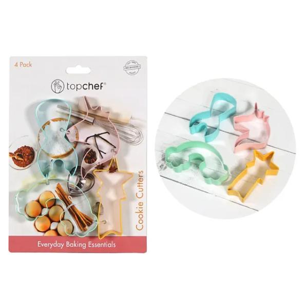 4 Pack Magical Cookie Cutters