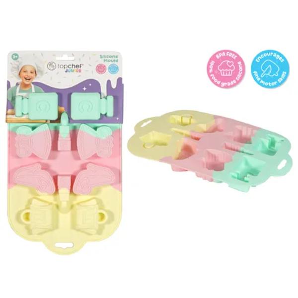 Cotton Candy Silicone Girly Baking Mould - 29cm x 17.5cm