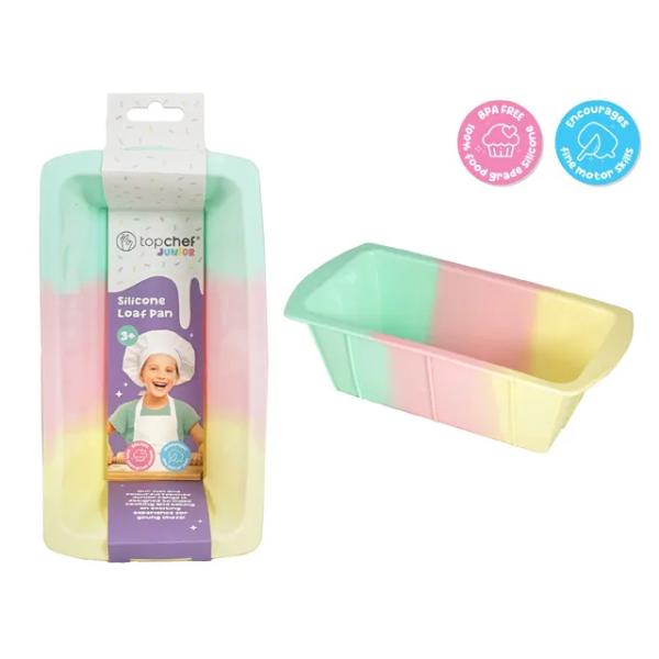 Cotton Candy Silicone Loaf Baking Pan - 21cm x 10.5cm x 7.5cm