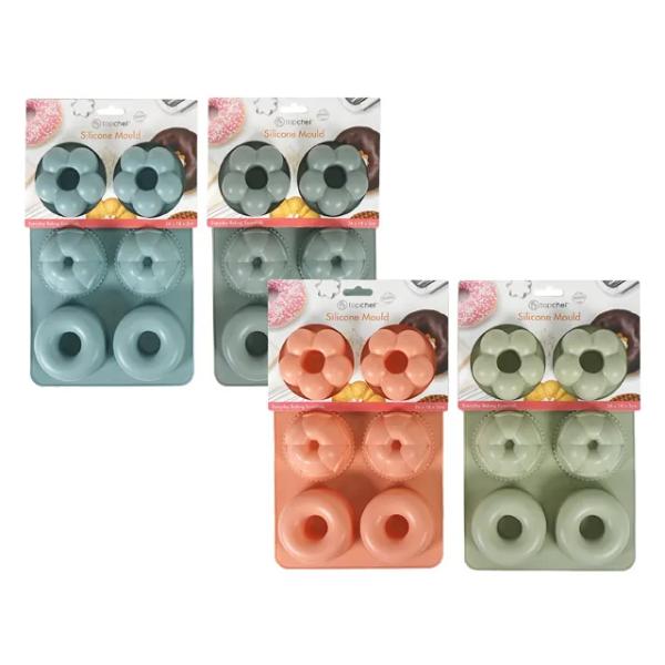 6 Silicon Shapes Mould - 26cm x 18cm x 3cm
