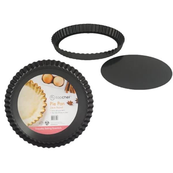 2 Pack Dark Grey Non Stick Pie Pan