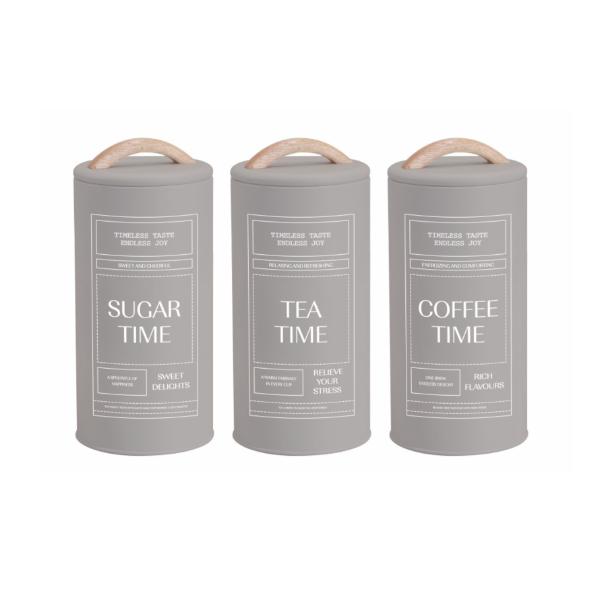 Almond Cream Metal Storage - 11cm x 24cm