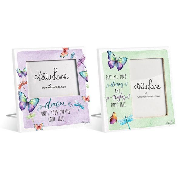 Butterfly & Dragonfly Kelly Lane Photo Frame - 20cm x 20cm