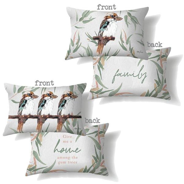 Kookaburra Double Sided Kelly Lane Cushion - 30cm x 50cm