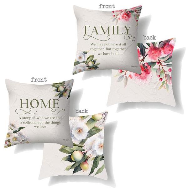 Kelly Lane Native Botanical Design Double Sided Cushion - 45cm x 45cm
