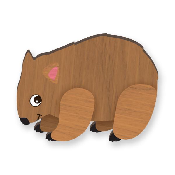 Wombat Handmade Magnet