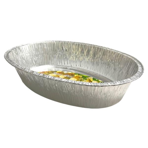 Oval Foil Tray - 33cm x 16cm x 7.4cm