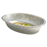 Load image into Gallery viewer, Oval Foil Tray - 33cm x 16cm x 7.4cm