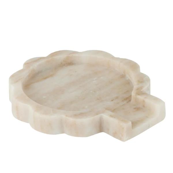 Rae Beige Marble Spoon Rest - 13cm x 14.5cm