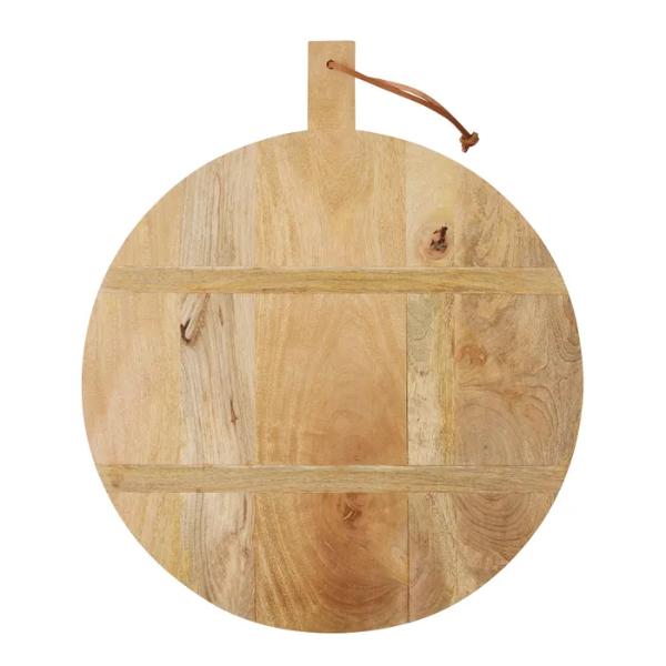 Farmers Round Wood Serving Board - 55cm x 65cm