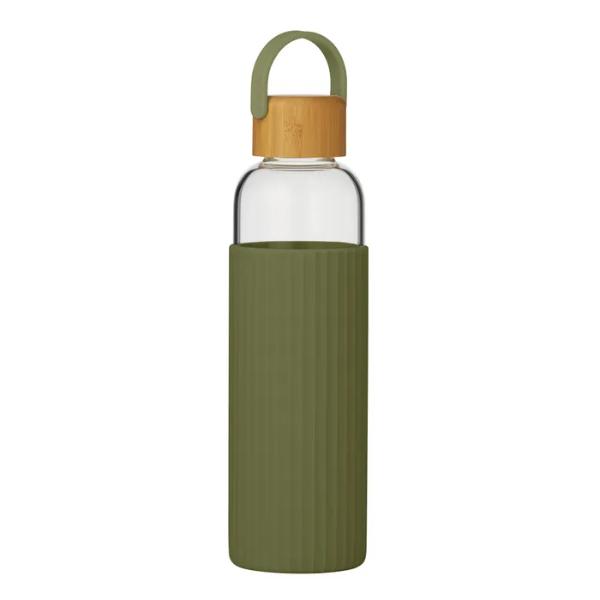 Costa Olive Silicon Glass Bottle - 600ml