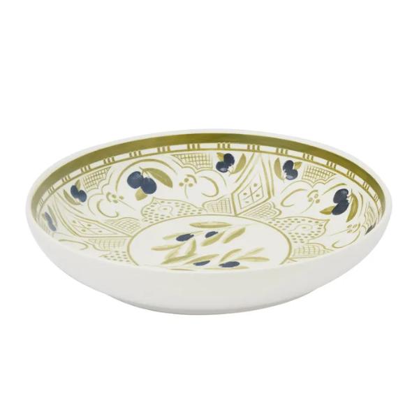 Olive Oamra Ceramic Bowl - 31.5cm x 6cm