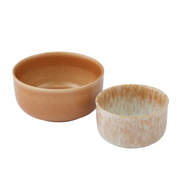 2 Pack Terra Calice Cer Bowl Set - 12.5cm x 6.5cm