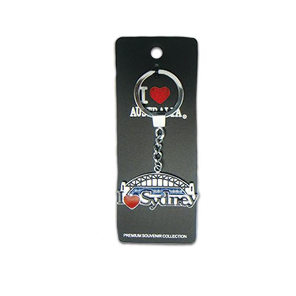 Blue I Heart Sydney Keychain