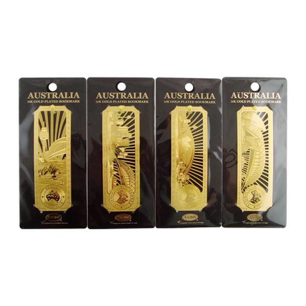 Australia Gold Bookmark