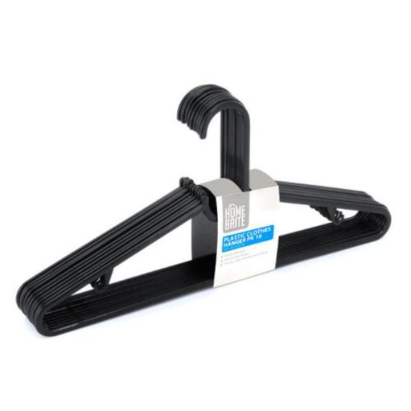 10 Pack Black Hanger