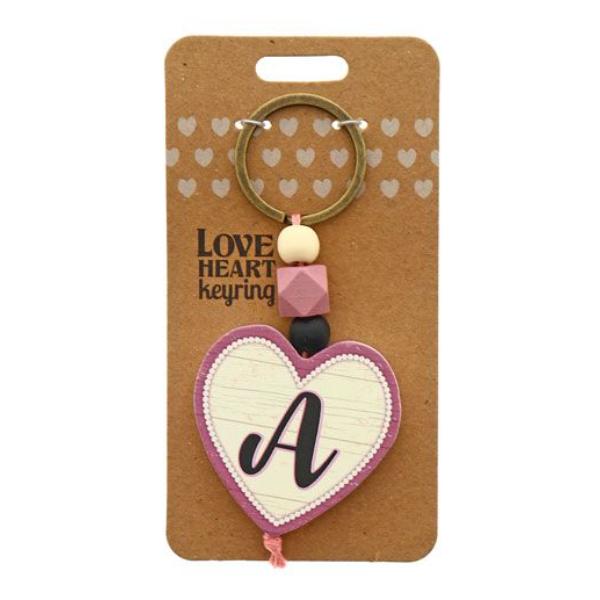 A Heart Keyring
