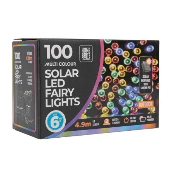 100 Pack Multi Solar Light