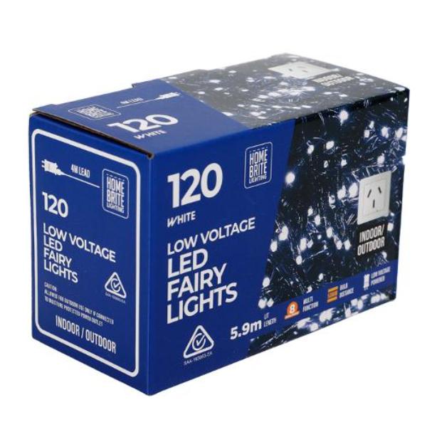 120 Pack White 8 Function Led Light