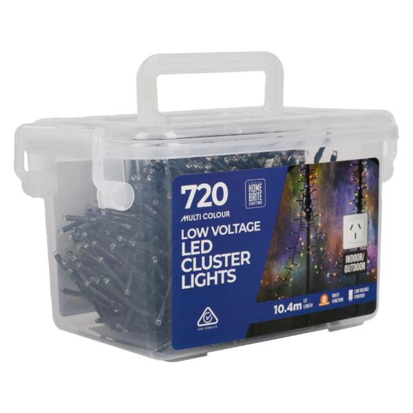720 Pack Multicolour Led Cluster Light