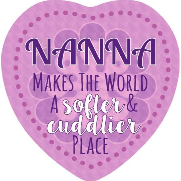 Ceramic Nanna Makes Heart Magnet
