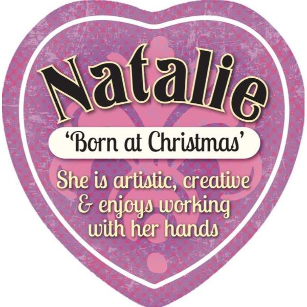 Natalie Heart Magnet