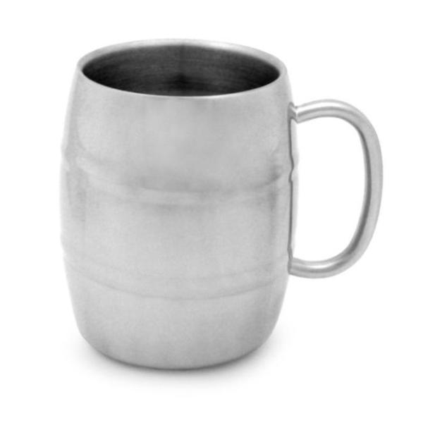 Stainless Steel Plain Tankard - 400ml