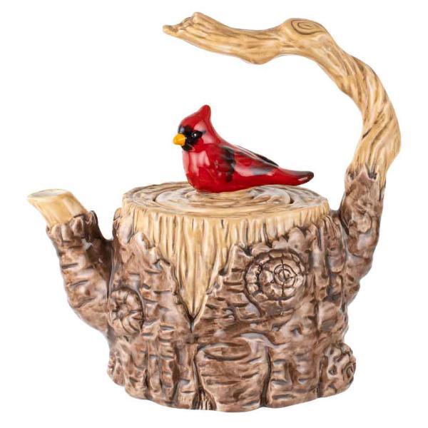 Tree Stump Teapot