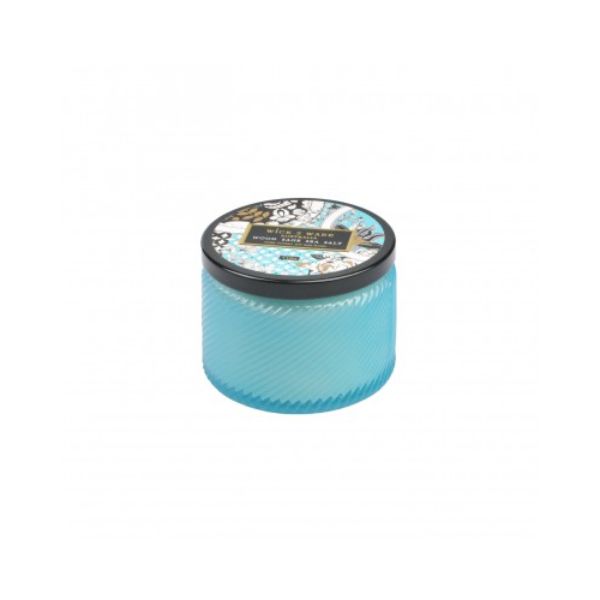 Wick2Ware Wood Sage Sea Salt Hand Poured Soy Wax Candle Jar - 110g