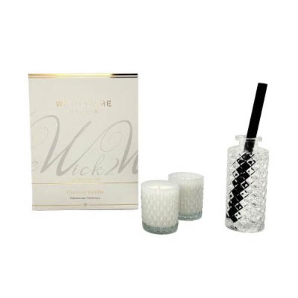 Wick2ware Coconut Vanilla Luxury Gift Set