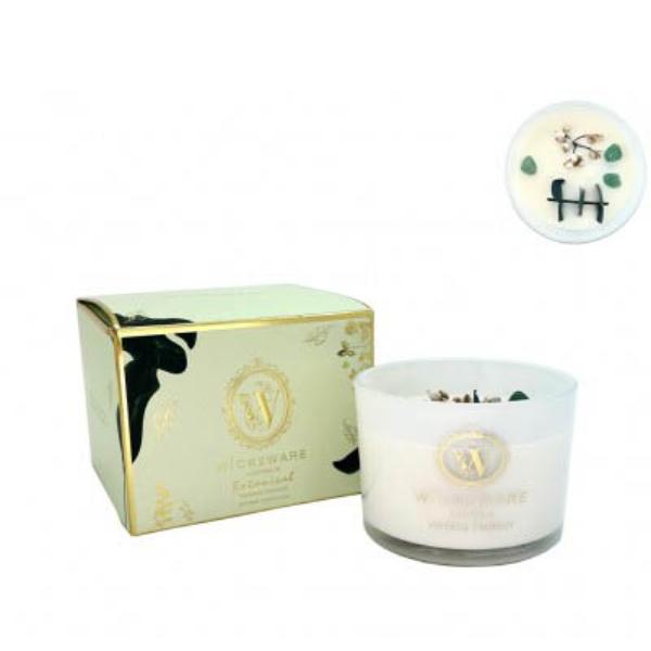 Wick2ware Verbena Pachouli Soy Wax Candle - 320g