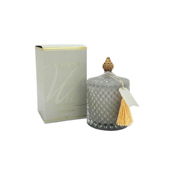 Wick2ware White Camellia Soy Wax Candle Jar