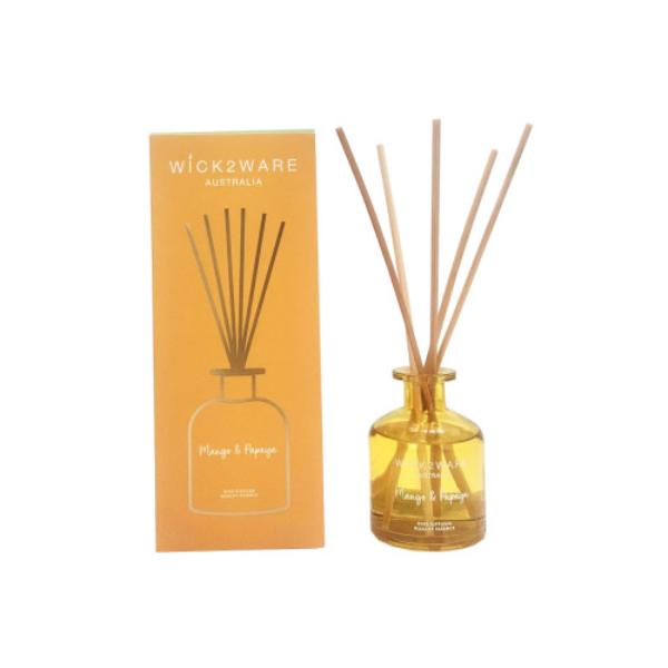 Wick2wear Mango & Papaya Diffuser - 230ml