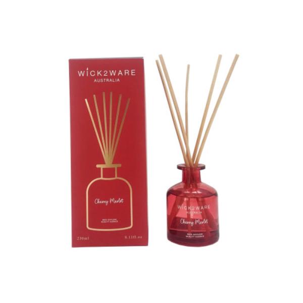 Wick2wear Cherry Merlot Diffuser - 230ml
