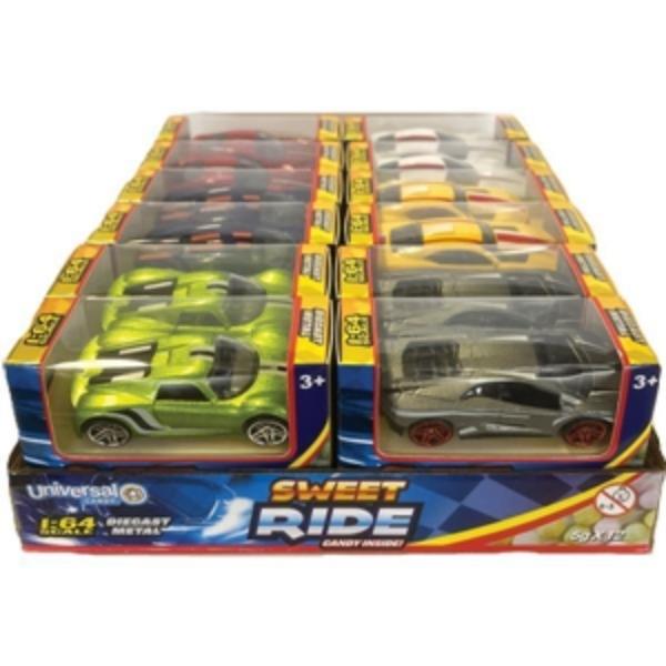 Sweet Ride Metal Car With Candy - 5g