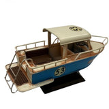 Load image into Gallery viewer, Metal Speed Boat - 29cm x 11cm x 13.5cm
