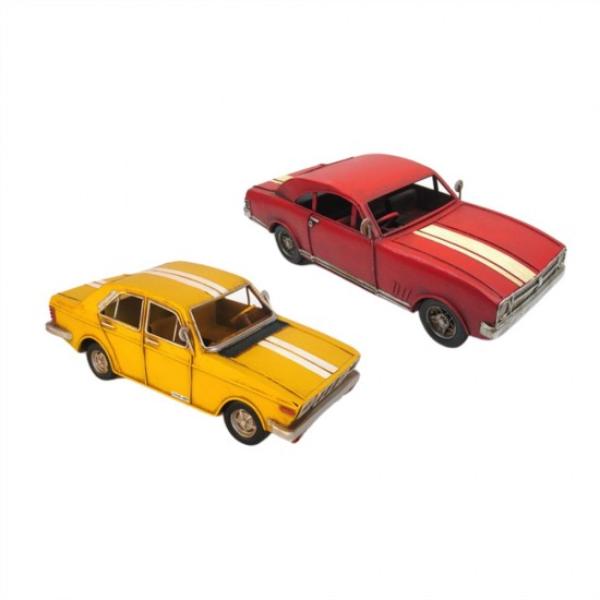 Assorted Metal Car - 25.5cm x 10.5cm x 9cm / 25cm x 10.5cm x 8cm