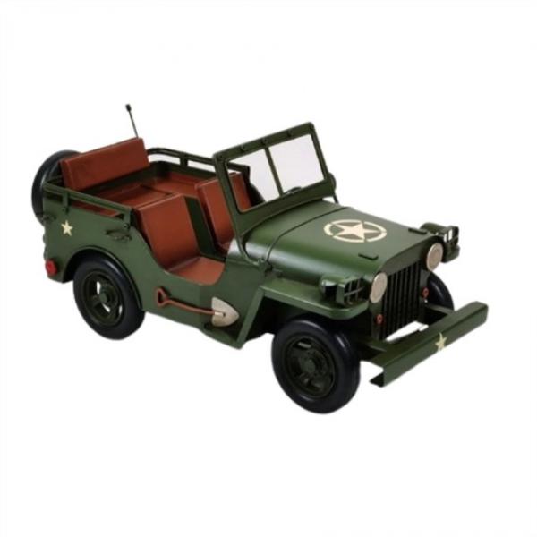 Metal Jeep Car - 31cm x 14cm x 15cm