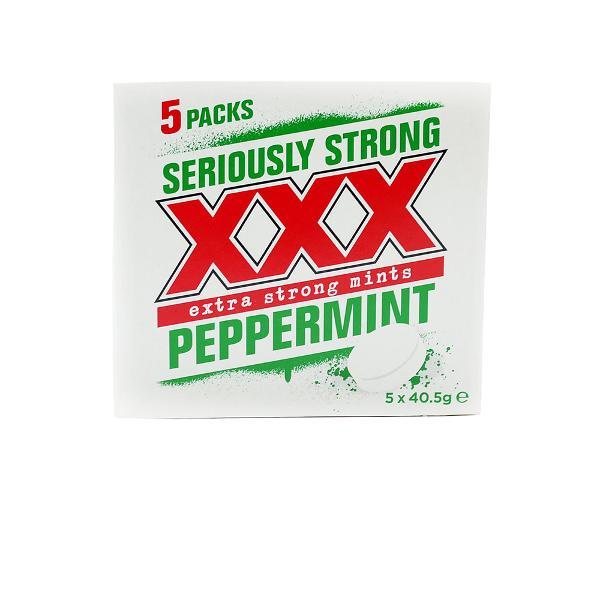 5 Pack XXX Strong Peppermints - 202.5g