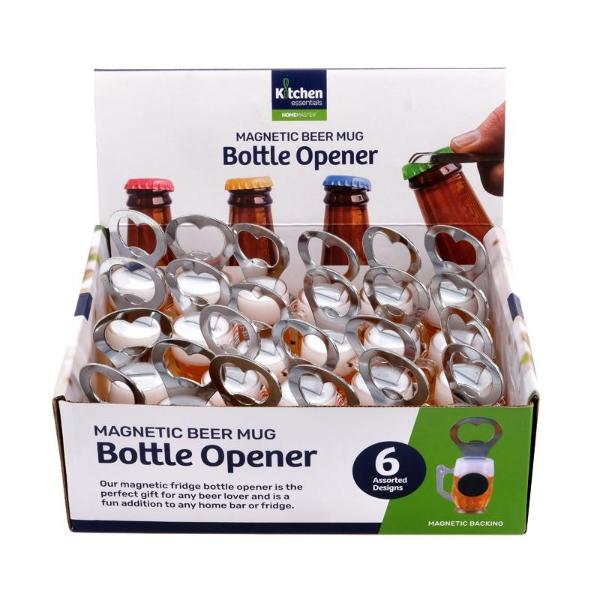 Magnetic Beer Mug Bottle Opener