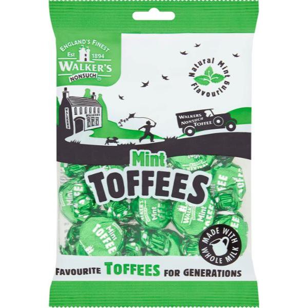 Walkers Mint Toffees - 150g