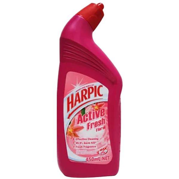 HARPIC 450mL TOILET CLEANER FRESH POWER TROPICAL BLOSSOM