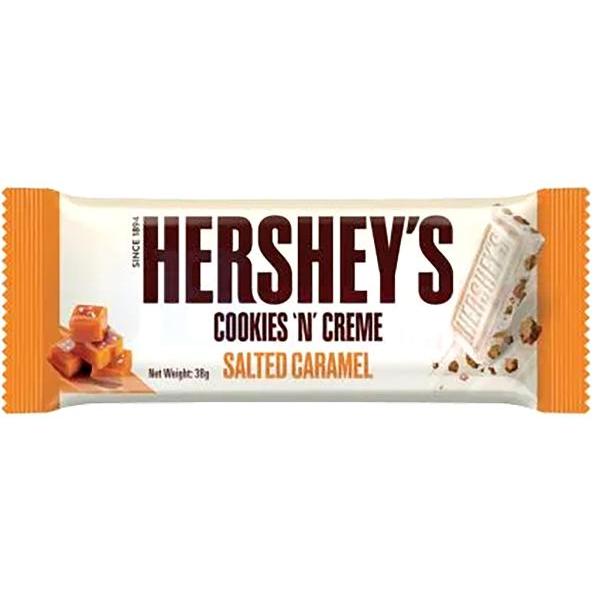 Hersheys Cookies N Cream Salted Caramel Bar - 38g