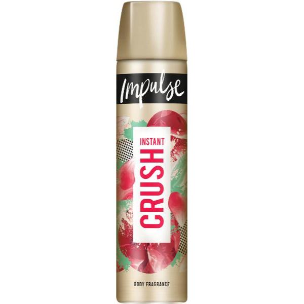 Impulse Instant Crush Body Spray - 75ml
