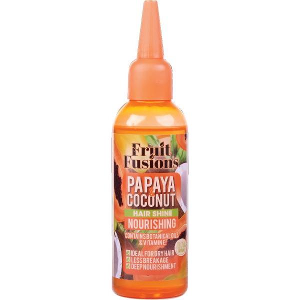 Fruit Fusion Papaya & Coconut Hair Shine - 100ml