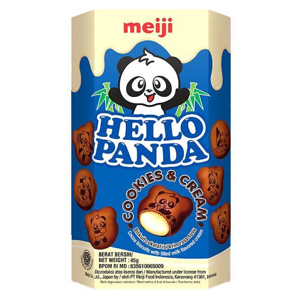 Meiji Hello Panda Cookie & Creme - 45g
