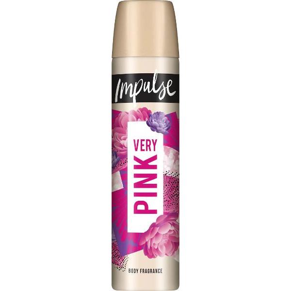 Impulse Very Pink Body Spray - 75ml